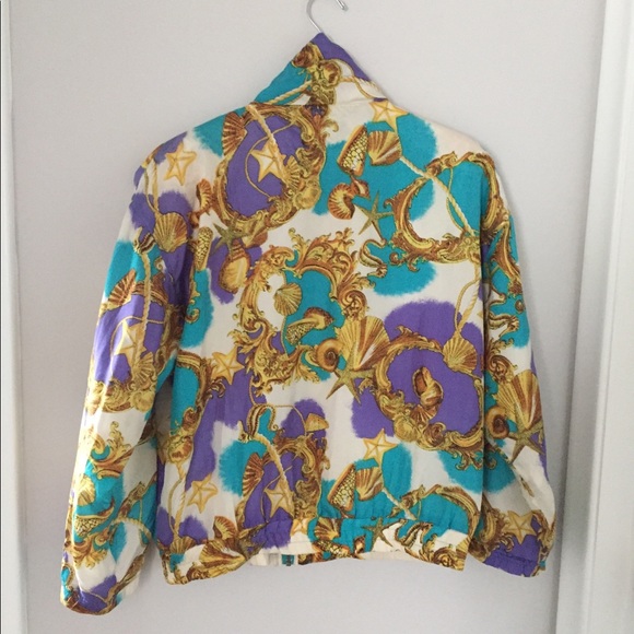 100% Silk Windbreaker Jacket - Picture 2 of 6